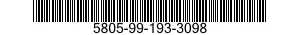 5805-99-193-3098  5805991933098 991933098