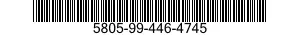 5805-99-446-4745  5805994464745 994464745