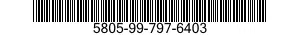 5805-99-797-6403  5805997976403 997976403