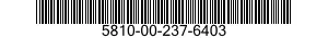 5810-00-237-6403  5810002376403 002376403