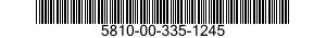 5810-00-335-1245  5810003351245 003351245