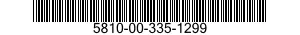 5810-00-335-1299  5810003351299 003351299