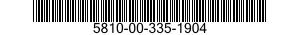 5810-00-335-1904  5810003351904 003351904