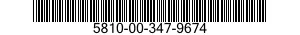 5810-00-347-9674  5810003479674 003479674
