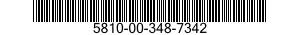 5810-00-348-7342  5810003487342 003487342