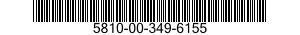 5810-00-349-6155  5810003496155 003496155