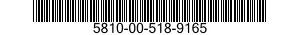 5810-00-518-9165  5810005189165 005189165