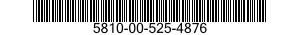 5810-00-525-4876  5810005254876 005254876