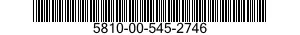 5810-00-545-2746  5810005452746 005452746