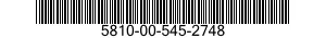 5810-00-545-2748  5810005452748 005452748
