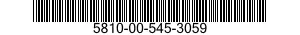 5810-00-545-3059  5810005453059 005453059