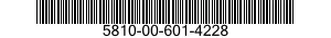 5810-00-601-4228  5810006014228 006014228