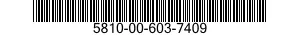 5810-00-603-7409  5810006037409 006037409