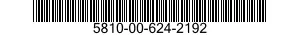 5810-00-624-2192  5810006242192 006242192