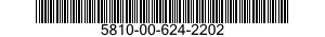 5810-00-624-2202  5810006242202 006242202