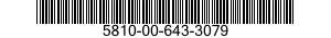 5810-00-643-3079  5810006433079 006433079