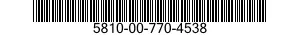 5810-00-770-4538  5810007704538 007704538