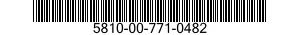 5810-00-771-0482  5810007710482 007710482