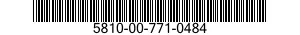 5810-00-771-0484  5810007710484 007710484
