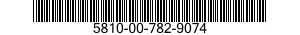 5810-00-782-9074  5810007829074 007829074