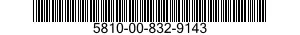 5810-00-832-9143  5810008329143 008329143