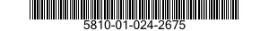 5810-01-024-2675  5810010242675 010242675