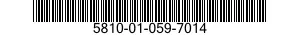5810-01-059-7014  5810010597014 010597014