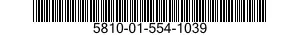 5810-01-554-1039 DISPLAY INDICATOR 5810015541039 015541039