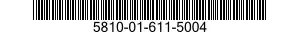 5810-01-611-5004 MODIFICATION KIT,COMMUNICATION,EQUIPMENT 5810016115004 016115004