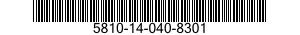 5810-14-040-8301  5810140408301 140408301