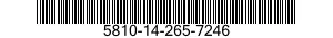 5810-14-265-7246 CIRCUIT EQUIPE 5810142657246 142657246