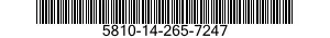 5810-14-265-7247 CIRCUIT EQUIPE 5810142657247 142657247