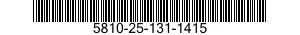 5810-25-131-1415 RESISTOR 5810251311415 251311415