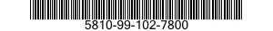 5810-99-102-7800  5810991027800 991027800