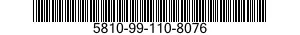 5810-99-110-8076  5810991108076 991108076