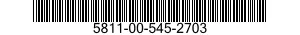 5811-00-545-2703  5811005452703 005452703
