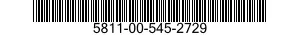 5811-00-545-2729  5811005452729 005452729