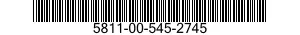5811-00-545-2745  5811005452745 005452745