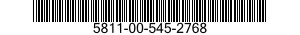 5811-00-545-2768  5811005452768 005452768
