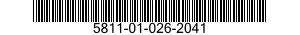 5811-01-026-2041 COMPUTER PROCESSING 5811010262041 010262041