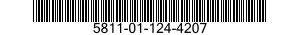 5811-01-124-4207  5811011244207 011244207