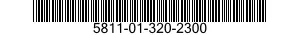 5811-01-320-2300 SWITCH CONTROL INTERFACE 5811013202300 013202300