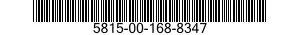 5815-00-168-8347 TELETYPEWRITER SET 5815001688347 001688347