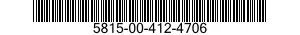 5815-00-412-4706  5815004124706 004124706