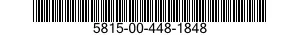 5815-00-448-1848 SCREW,MACHINE 5815004481848 004481848