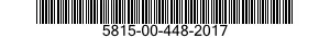 5815-00-448-2017  5815004482017 004482017
