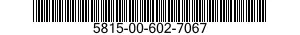 5815-00-602-7067 CAM FOLLOWER 5815006027067 006027067