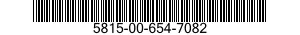 5815-00-654-7082 SPRING,HELICAL,COMPRESSION 5815006547082 006547082