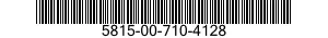 5815-00-710-4128 TELETYPEWRITER SUBASSEMBLY 5815007104128 007104128