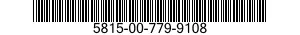5815-00-779-9108  5815007799108 007799108
